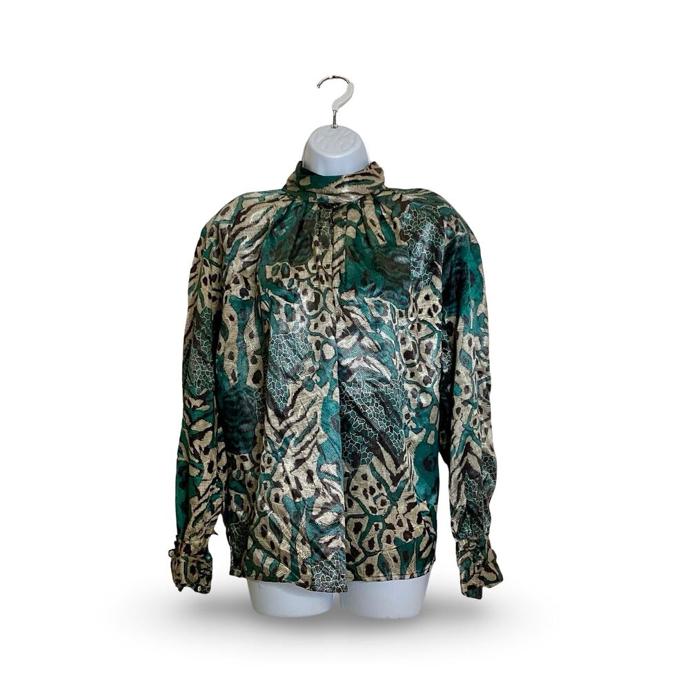 Vintage Tess Satin Blouse
